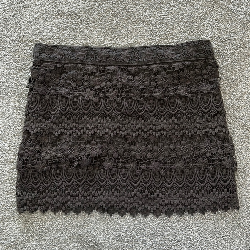 Euc crochet lace skirt